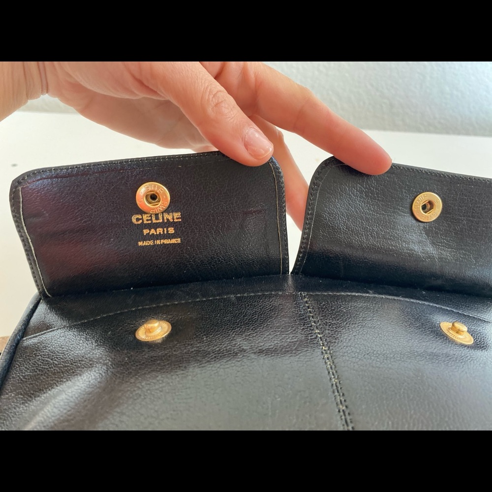 Celine Carriage crossbody Vintage black bag - Picture 2 of 9